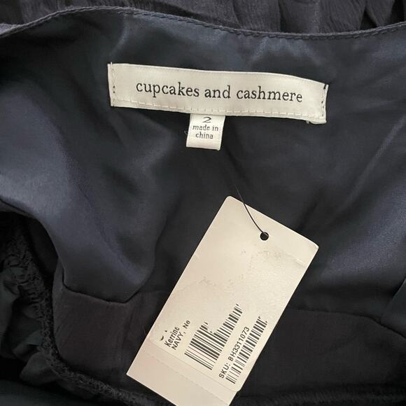 💗 3/$10 💗 NEW cupcakes & cashmere Sleeveless Embroidered Maxi Dress Size 2 - Picture 9 of 13